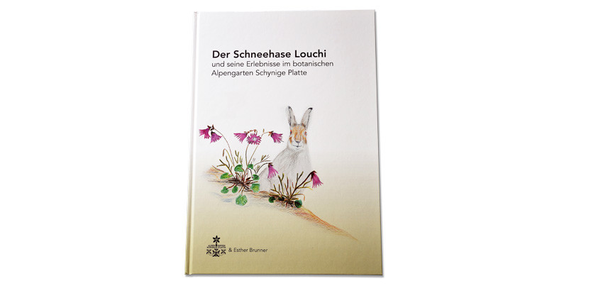 "Louchi the Snow Hare" children's book (in German)