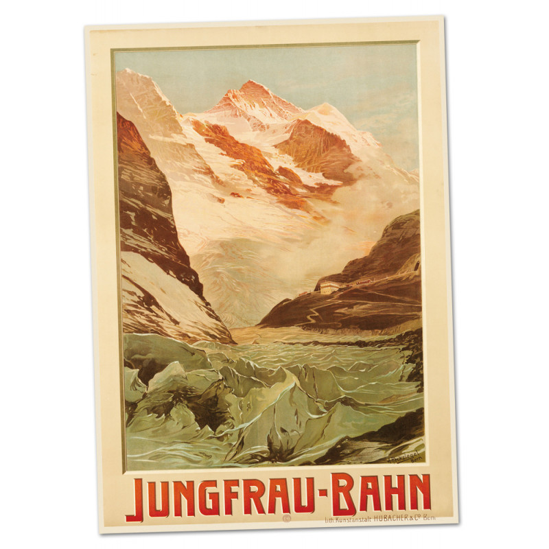 Nostalgic Poster Jungfraubahn - Jungfrau A2