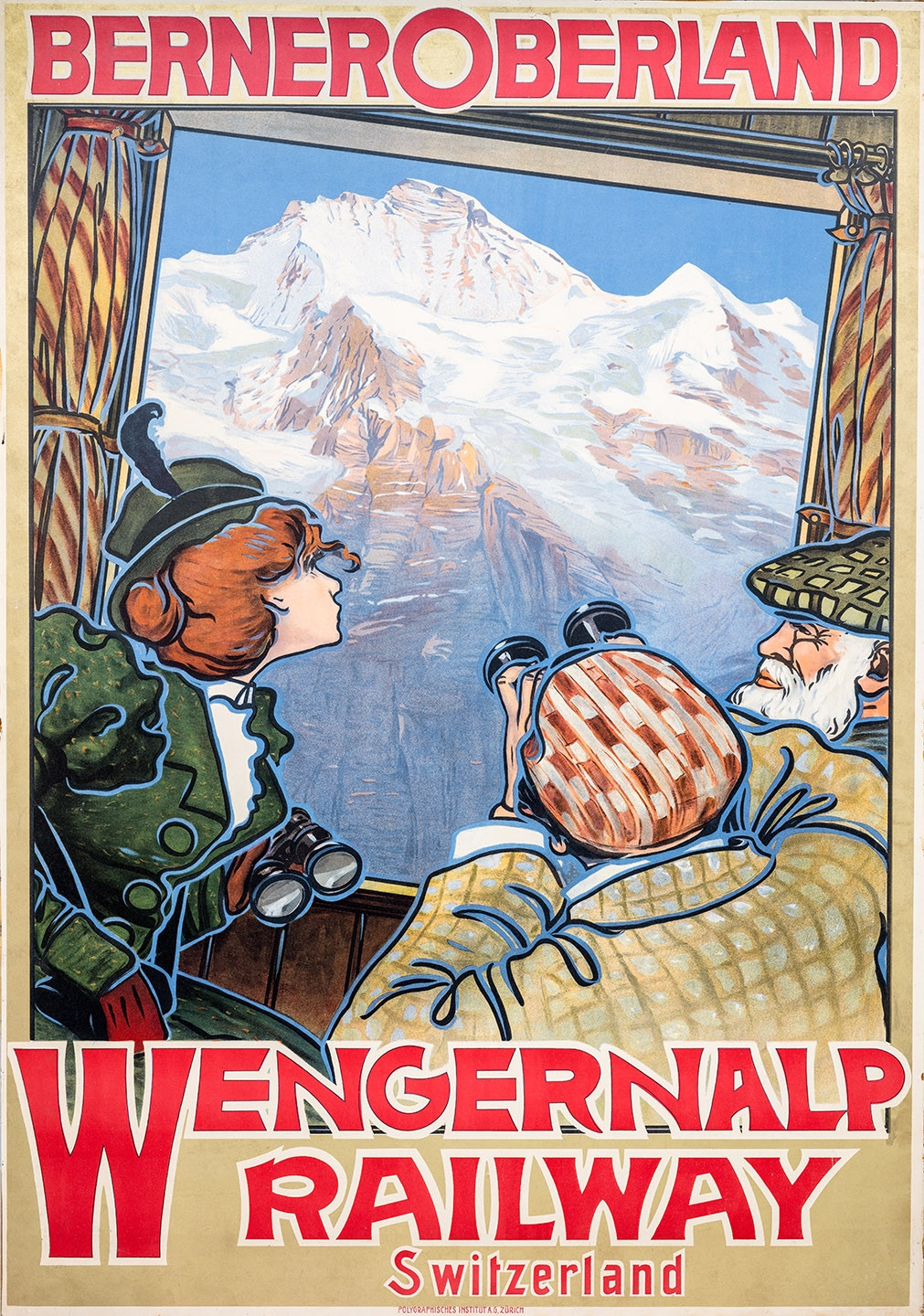 Nostalgieposter Wengernalpbahn 2