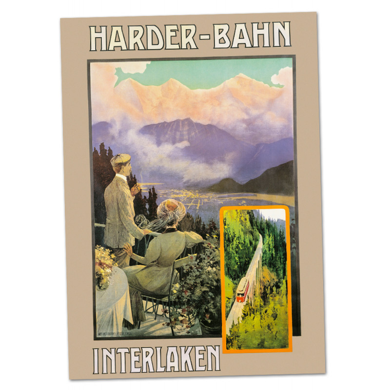 Nostalgieposter Harderbahn A2